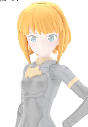 30MS 自定义发型配件5 全4种 短发1 [黄色1] ​​​​ | Hpoi手办维基