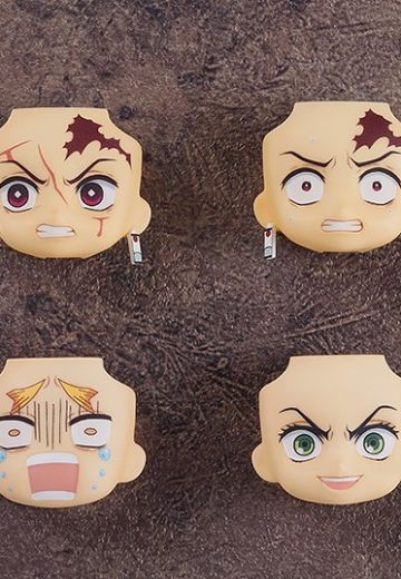 粘土人配件系列  替换用面部表情 鬼灭之刃01