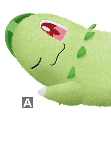 宝可梦 放松时间 大毛绒玩具～菊草叶・小火焰猴～ | Hpoi手办维基