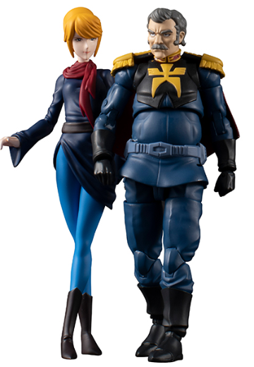 G.M.G. 机动战士高达(1979) 吉翁公国军07 兰巴·拉尔 与 哈蒙 | Hpoi手办维基