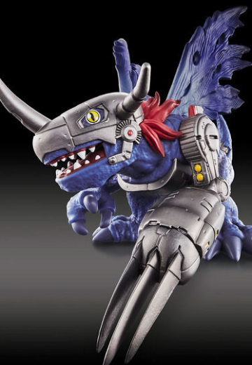 DYNAMOTION［重涂装版］ 数码宝贝02 机械暴龙兽(青) | Hpoi手办维基