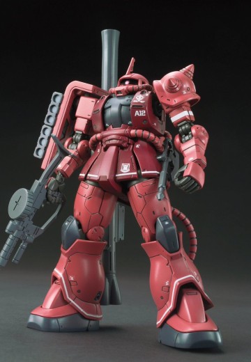 HG 安彦良和 / 机动战士高达：起源 展览会 MS-06S 夏亚专用扎古II 赤色彗星版 | Hpoi手办维基