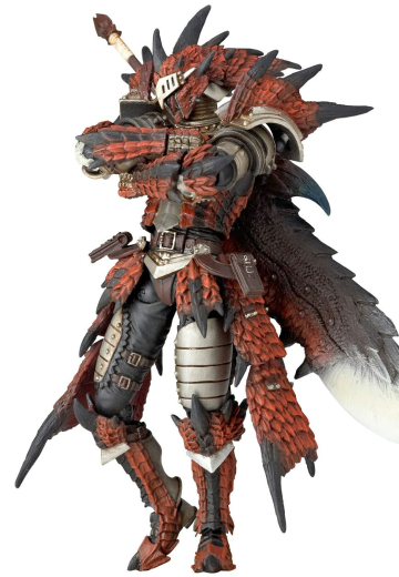 山口式转轮科技 怪物猎人系列 猎人男剑士 雄火龙装 (新版)