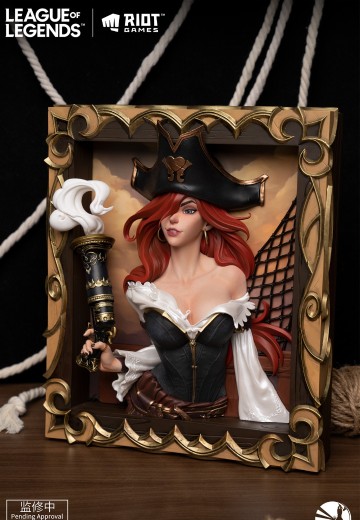 英雄联盟 赏金猎人 厄运小姐 立体相框 | Hpoi手办维基