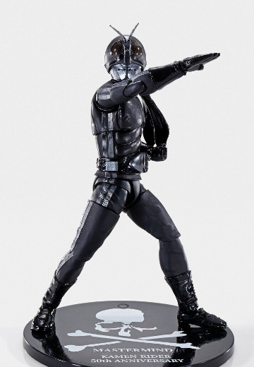 mastermind JAPAN x 假面骑士50周年纪念合作 S.H.Figuarts(真骨雕制法) 假面骑士新1号 黑色 | Hpoi手办维基