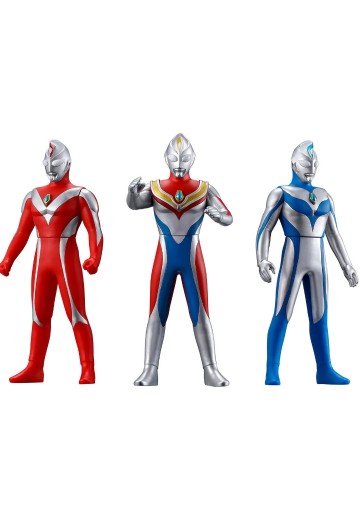 奥特英雄系列EX 戴拿奥特曼 25周年纪念套装