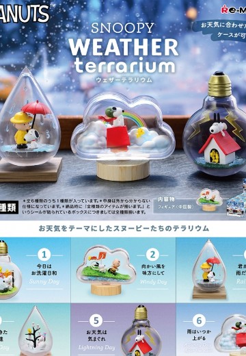 花生漫画  史努比 天气微景观 | Hpoi手办维基