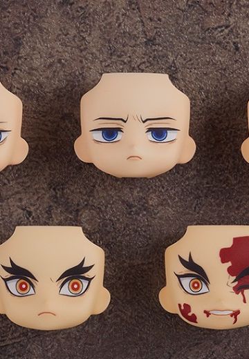 粘土人配件 替换用面部表情 鬼灭之刃02