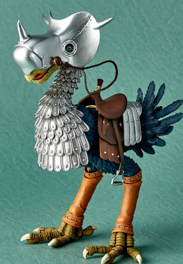 竹谷式自在置物  KT-035 风之谷  陆行鸟 库夏娜亲卫队版