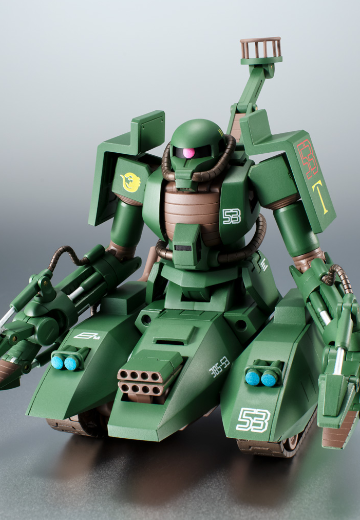 ROBOT魂＜机动战士系列＞ MS-06V-6 扎古坦克（绿猕猴）剧中版