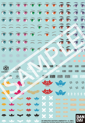 30MS 通用水贴 1 | Hpoi手办维基
