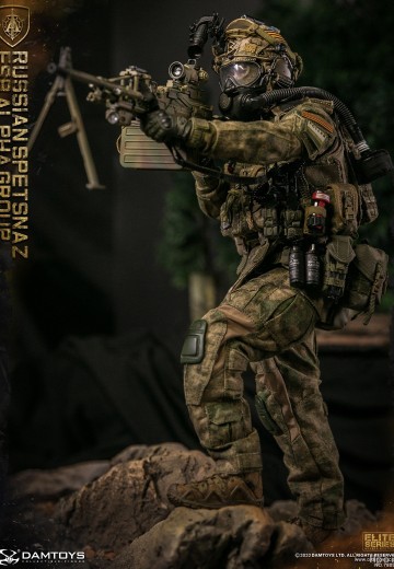 NO.78092 俄罗斯联邦安全局 阿尔法小组 机枪手