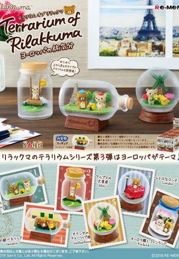 轻松熊 欧洲旅行景观瓶 | Hpoi手办维基