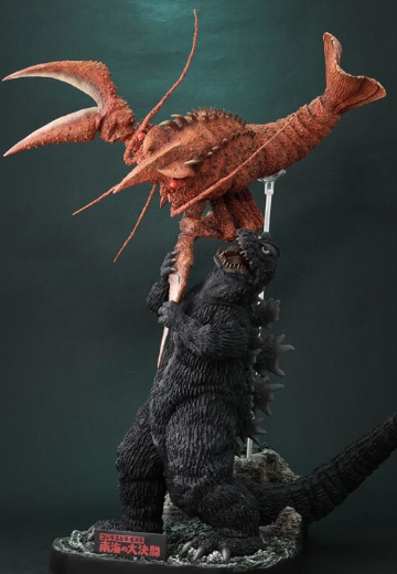 著名造形师系列 南海大决斗 大海凯歌 哥斯拉大战伊比拉套装 | Hpoi手办维基