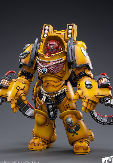 战锤40000  星际战士 帝国之拳侵略者 军士吕西阿斯兄弟 | Hpoi手办维基