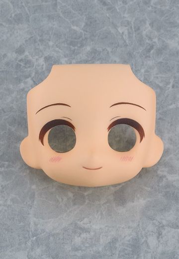 粘土娃 多变脸部零件 01（桃色/肉桂色/奶油色/杏仁奶色）