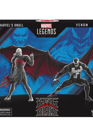 漫威传奇系列 蜘蛛侠60周年纪念 纳尔与毒液 双人套装 | Hpoi手办维基