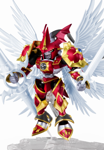 NXEDGE STYLE [数码宝贝系列] 红莲骑士兽：真红莲形态 / 公爵兽：深红形态 | Hpoi手办维基