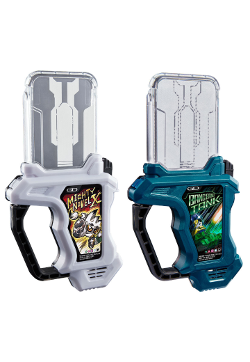 假面骑士艾克赛德系列 DX全能小说X卡带 与 猛射坦克卡带