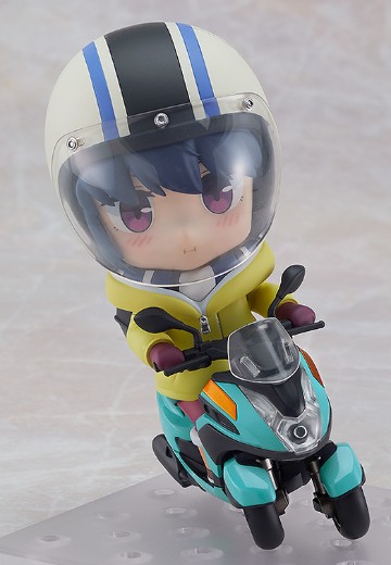 粘土人#1865  摇曳露营△ 志摩凛 三轮摩托版 | Hpoi手办维基