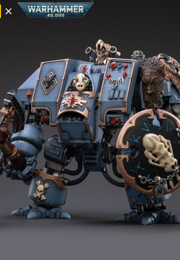 战锤40000 星际战士 太空野狼 神圣无畏机甲 赫弗兄弟 | Hpoi手办维基