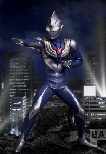 英雄勇像 迪迦奥特曼 迪迦奥特曼（空中型） 夜色版 | Hpoi手办维基