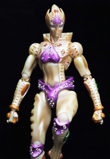 超像可动 JOJO的奇妙冒险 黄金之风 黄金体验镇魂曲 施华洛世奇限定版 | Hpoi手办维基