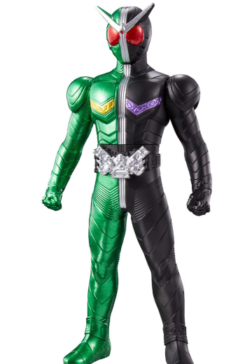 假面骑士软胶人偶 假面骑士双骑 疾风王牌形态 | Hpoi手办维基