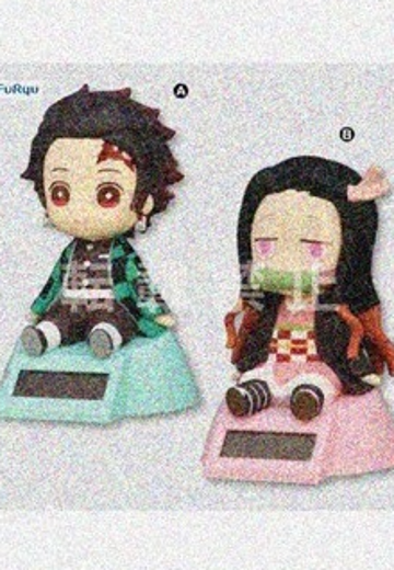 鬼灭之刃 摇摇太阳能汽车摆件 1 | Hpoi手办维基