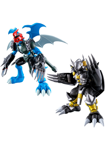 掌动 数码宝贝 机甲龙兽/叠龙兽 与 黑暗战斗暴龙兽