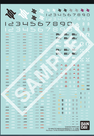30MM 通用水贴 2 | Hpoi手办维基