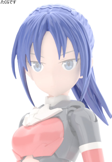 30MS  自定义发型配件6 全4种 马尾辫4[紫色1] | Hpoi手办维基