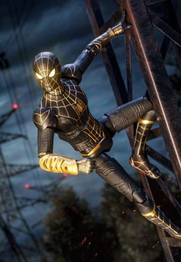 蜘蛛侠：英雄无归 蜘蛛侠 黑金战衣 | Hpoi手办维基