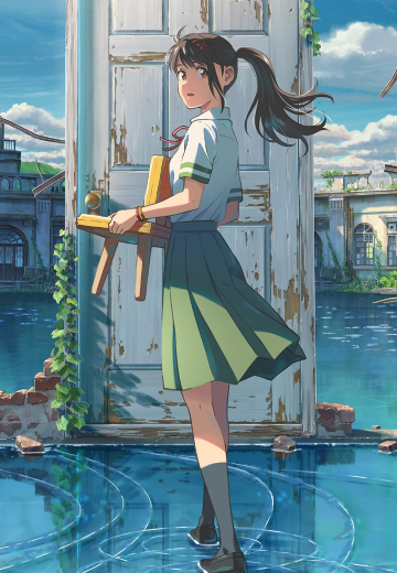 铃芽之旅 大号玩偶