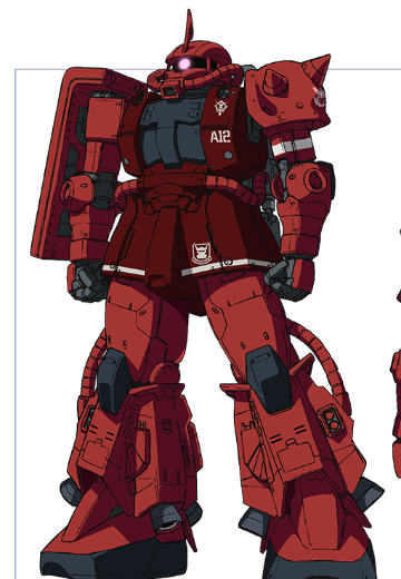 MS-06R-1A 夏亚专用高机动型扎古Ⅱ