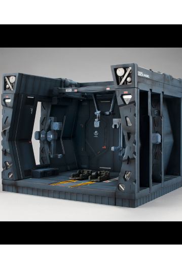 名场面还原系列 机动战士高达SEED （1/144HG系列专用）G卡组 【GS05】大天使号机库 | Hpoi手办维基