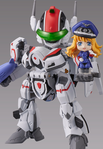 TINY SESSION 超时空要塞F VF-25F 弥赛亚女武神(有人专用) 与雪莉