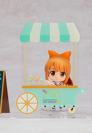 粘土人配件系列 亚克力装饰立牌 冰淇淋店