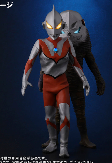 大怪兽系列 假奥特曼 与 扎拉布星人 发光版 圆谷线上商店限定套装 | Hpoi手办维基