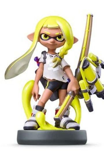 Amiibo 斯普拉遁3 ​墨灵 黄色 | Hpoi手办维基