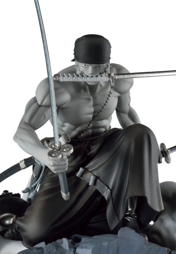 DIORAMATIC 航海王 罗罗诺亚·索隆 [黑白笔刷配色] | Hpoi手办维基