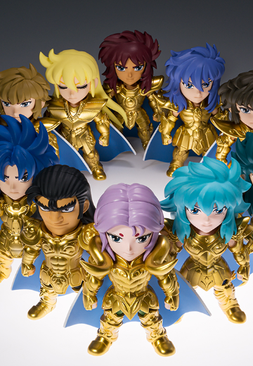 万代魂盲盒 圣斗士星矢 ARTlized 最强黄金圣斗士集结