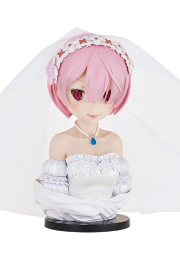 一番赏 从零开始的异世界生活 甜蜜的幸福生活！最终大奖 拉姆 胸像 婚纱版 | Hpoi手办维基