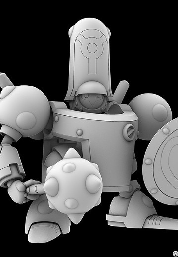 MODEROID 霸王大系龙骑士 龙僧侣·巴乌鲁斯 | Hpoi手办维基