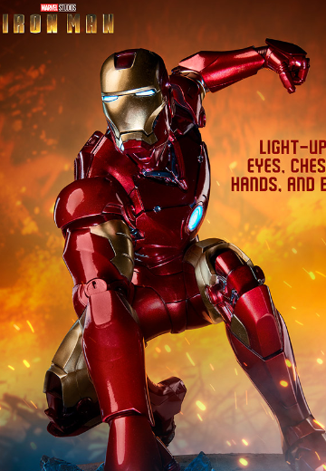 漫威系列 钢铁侠 3号装甲 | Hpoi手办维基