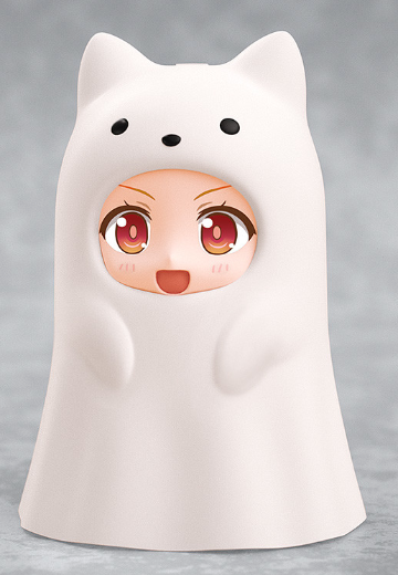 粘土人配件系列 玩偶装 妖怪猫 (白色/黑色) | Hpoi手办维基