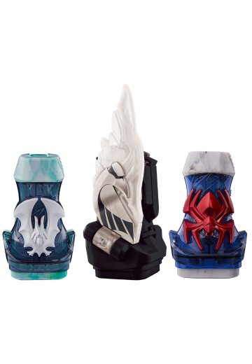 假面骑士利维斯系列 DX大结局纪念印章02 五十岚大二+卡伽罗+广见套装 | Hpoi手办维基