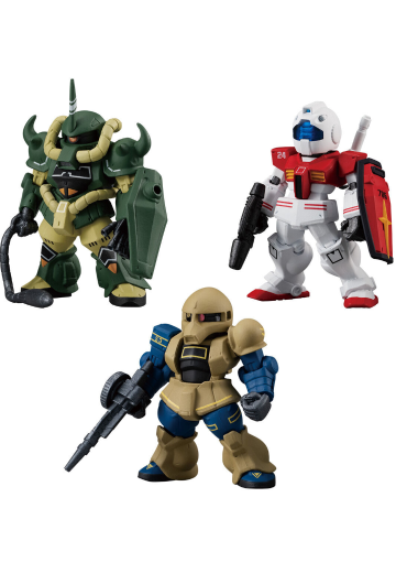 FW 高达大集结 深化版 机动战士高达 实战机体2 三机套装 | Hpoi手办维基