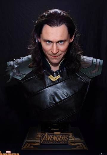 漫威系列 复仇者联盟3：无限战争 洛基 胸像 | Hpoi手办维基