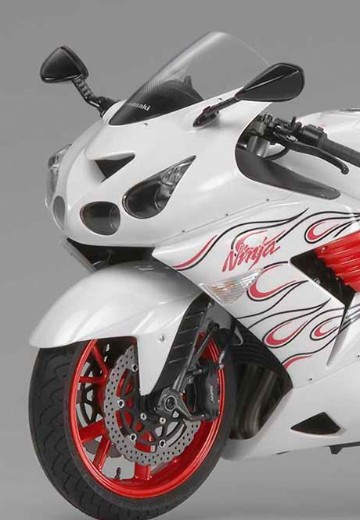 1/12 摩托车系列 No.112 川崎 Ninja ZX-14 特别配色版 | Hpoi手办维基